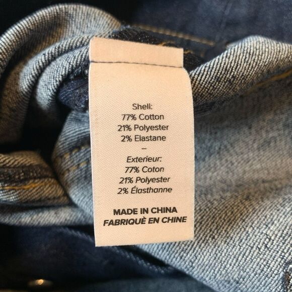 Cinq a Sept Benji Wide Leg Jeans 4 Indigo Blue High Waist Button Fly - Picture 6 of 7